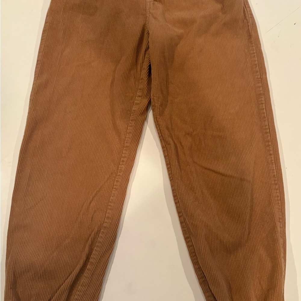 Forever 21 Women's Tan Corduroy Pants / Joggers - Picture 2 of 10